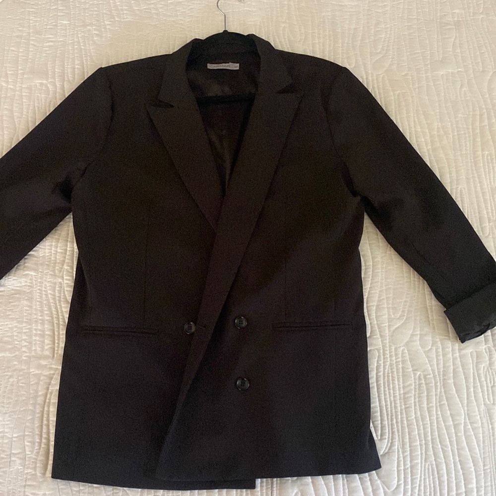 Black Boyfriend Blazer Size Medium